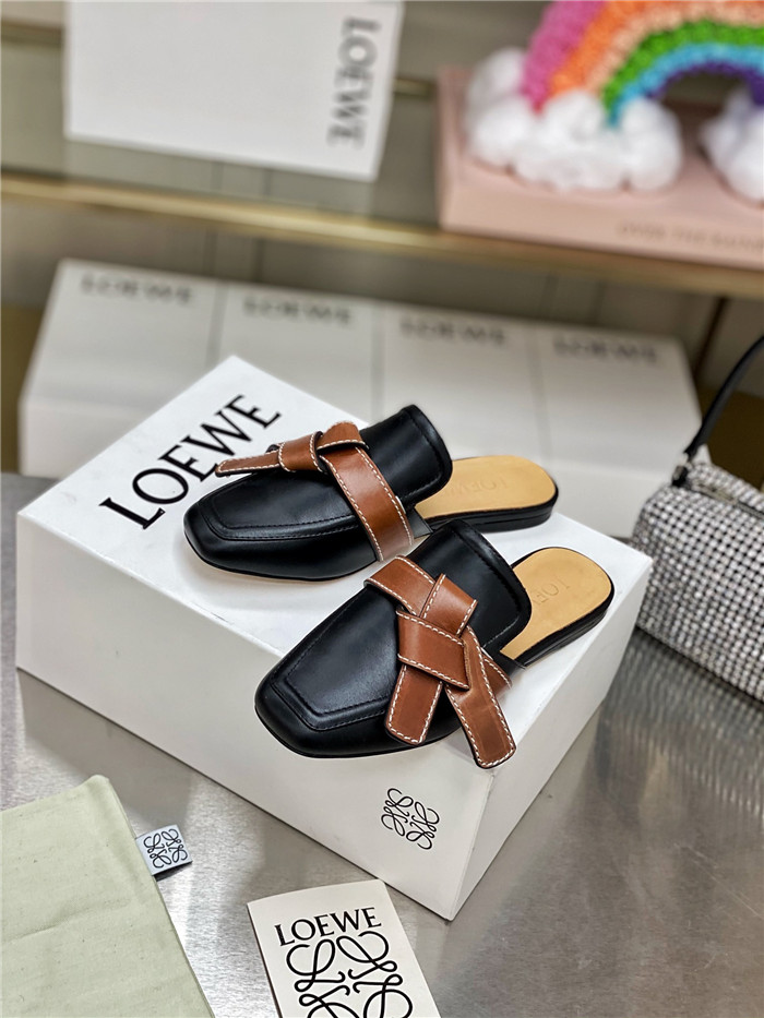 LOEWE 로에베 여성용 슬리퍼