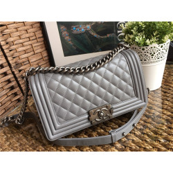 CHANEL 샤넬 리보이백 25CM 2COLOR (금장/은장)