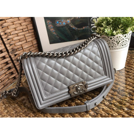 CHANEL 샤넬 리보이백 25CM 2COLOR (금장/은장)