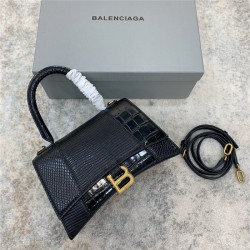 BALENCIAGA 발렌시아가 아워글래스 탑 핸들백 B1060