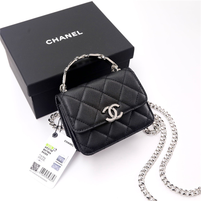 CHANEL 샤넬 코코로고 미니체인백 AP2758