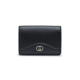GUCCI 구찌 레더 로고 카드 지갑 735000