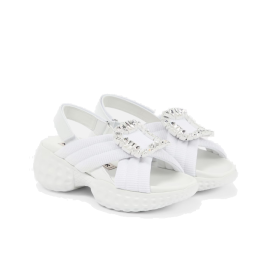  ROGER VIVIER 로저비비에 바이 비브런 라이트 스트라스 버클 샌들