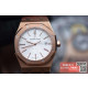 AUDEMARS PIGUET 오데마피게 로얄오크 로즈골드 화이트다이얼 레더스트랩