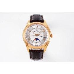 VACHERON CONSTANTIN 바쉐론 콘스탄틴 컴플리트 캘린더 화이트 다이얼 40mm 4000E