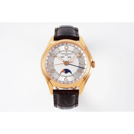 VACHERON CONSTANTIN 바쉐론 콘스탄틴 컴플리트 캘린더 화이트 다이얼 40mm 4000E