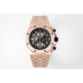 AUDEMARS PIGUET 오데마피게 로얄오크 오프쇼어 금통 블랙 다이얼 26470