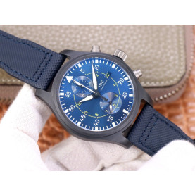 IWC 아이더블유씨 파일럿 크로노그래프 블루엔젤 에디션