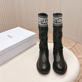 DIOR 디올 여성용 롱 부츠 (굽높이3CM) D59225-1 2COLOR