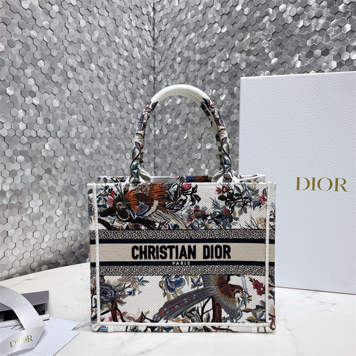 DIOR 디올 오블리크 스몰 북 토트백 M1286