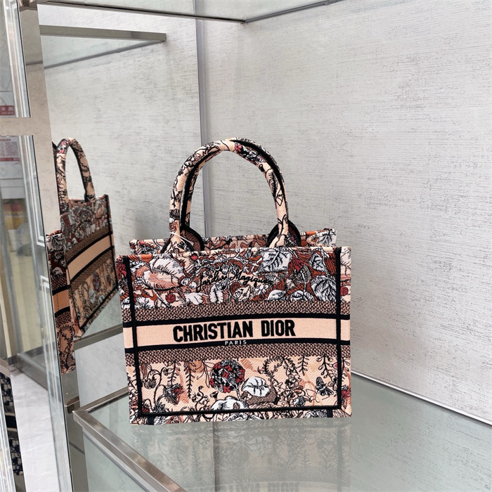 DIOR 디올 오블리크 스몰 북 토트백 M1286
