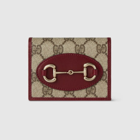 GUCCI 구찌 홀스빗 1955 카드 케이스 지갑 621887