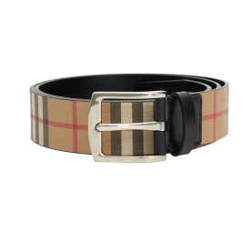BURBERRY 버버리 양면 체크 벨트