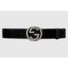 GUCCI 구찌 인터로킹 G 버클 와이드 벨트 3COLOR