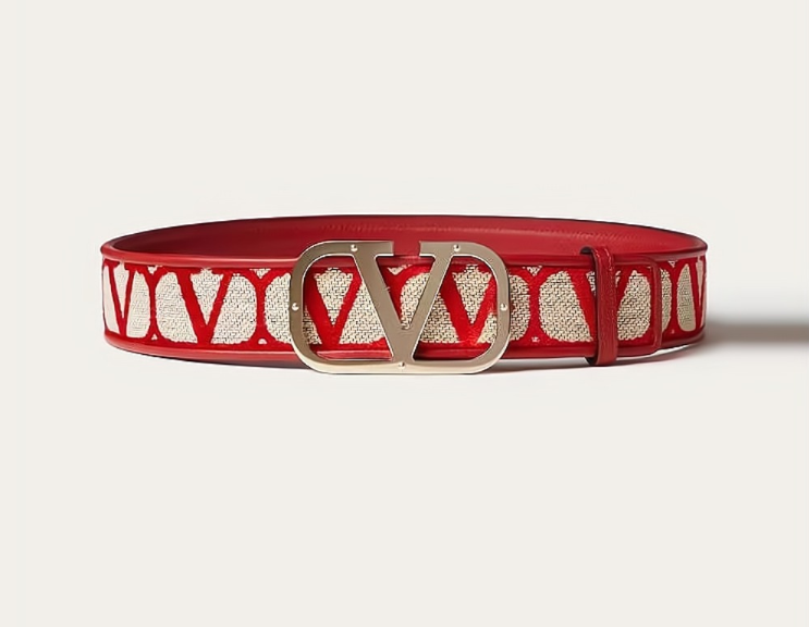 VALENTINO 발렌티노  V 로고 벨트 2COLOR