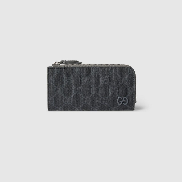 GUCCI 구찌 GG 디테일 GG 지퍼 카드 케이스 795233 3COLOR
