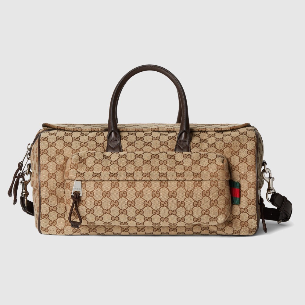 GUCCI 구찌 미디엄 GG 더플백 800185