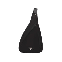 PRADA 프라다 리나일론 앤 레더 숄더 스트랩 백팩 2VZ092