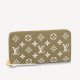 LOUIS VUITTON 루이비통 모노그램 앙프렝뜨 지퍼 장지갑 M81280