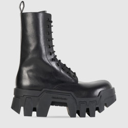 BALENCIAGA 발렌시아가 여성용 부츠 트랙터 콤뱃 부츠 671554