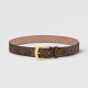 LOUIS VUITTON 루이비통 골드 버클 엘립스 모노그램 벨트 M6919U (30mm)