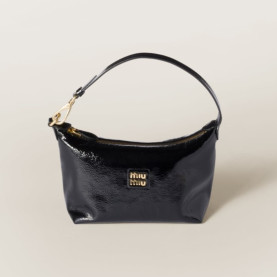 MIUMIU 미우미우 나플락 페이턴트 가죽 파우치 5NE841 2COLOR