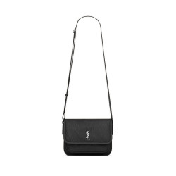 SAINT LAURENT 생로랑 카산드라 그레인 레더 니키백