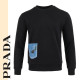 PRADA 프라다 스티치 포켓 맨투맨