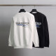 BALENCIAGA 발렌시아가 블루웨이브 코튼 맨투맨