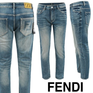 FENDI 펜디 포켓 프린트 슬림 일자진