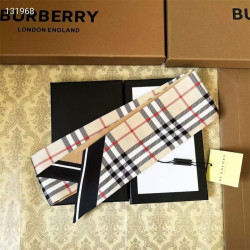 BURBERRY 버버리 오리지널 실크 방도 스카프