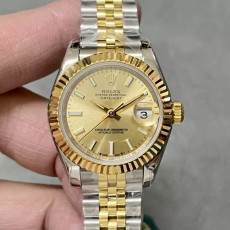 ROLEX 로렉스 레이디 데이저스트 YG 다이얼 콤비 28mm 279173