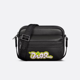 DIOR 디올 Rider 2.0 DIOR AND KAWS 미니 지퍼 메신저백 2ESWS