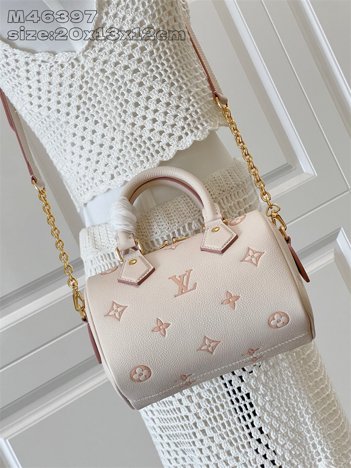 LOUIS VUITTON 루이비통 스피디 반둘리에 20 토트백 M46397