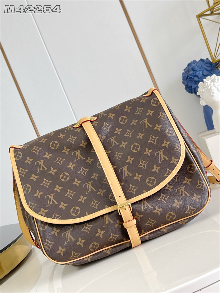 LOUIS VUITTON 루이비통 쏘뮈르 모노그램 토트백 MM M42254