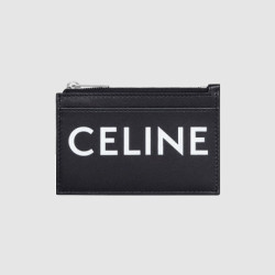 CELINE 셀린느 스무스 지퍼 카드 홀더 10F993