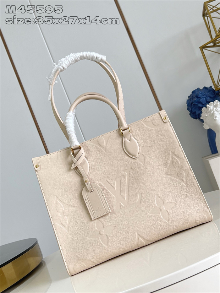 LOUIS VUITTON 루이비통 온더고 토트백 MM M45595
