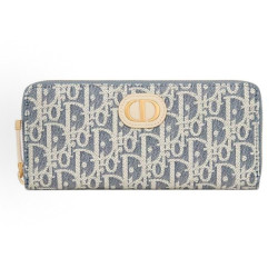DIOR 디올 30 Montaigne Voyageur 슬림 지갑 S2189