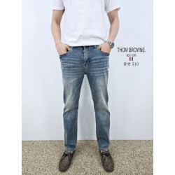 THOM BROWNE 톰브라운 슬림 일자 청바지