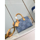 LOUIS VUITTON 루이비통 스피디 반둘리에 25 데님