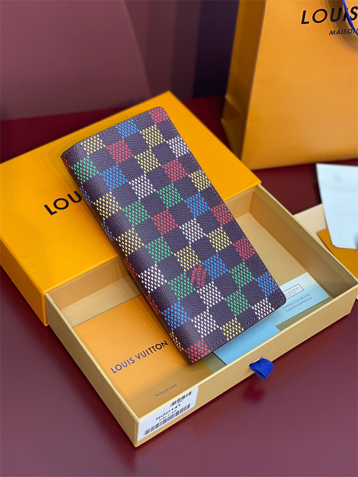 LOUIS VUITTON 루이비통 브라자 장지갑 N00141