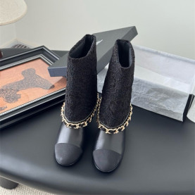 CHANEL 샤넬 여성용 부츠 (굽높이7CM) C69292 2COLOR