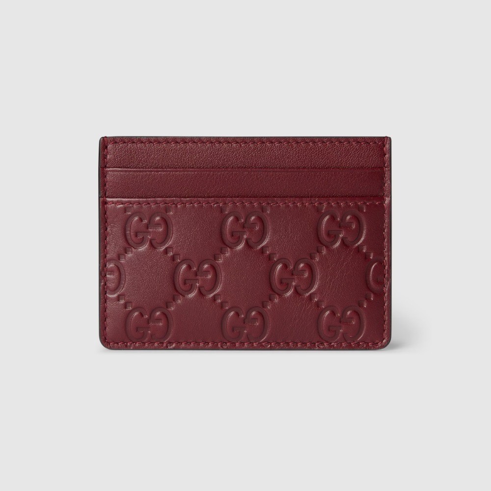 GUCCI 구찌 GG 엠블럼 카드 케이스 847204