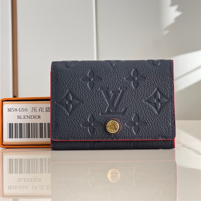 LOUIS VUITTON 루이비통 엠보스 동전/카드/명함지갑 M58456