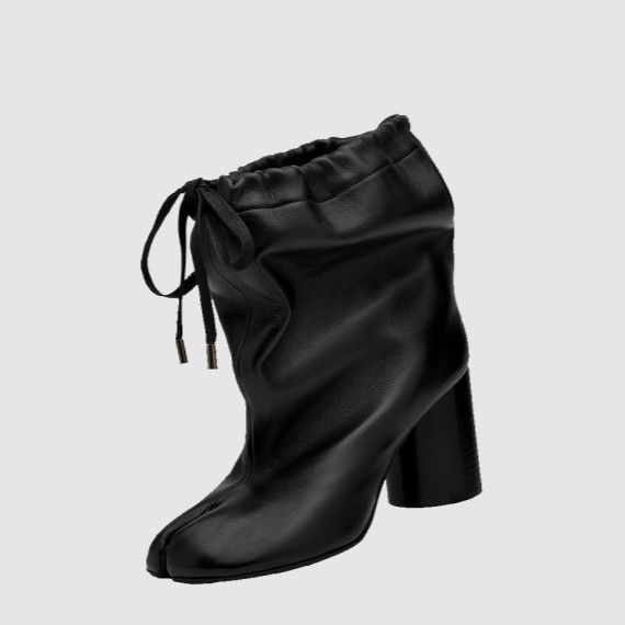 MAISON MARGIELA 메종마르지엘라  드로스트링 앵클 부츠 T8013