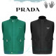 PRADA 프라다 와플 조끼