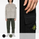 STONE ISLAND 스톤아일랜드 워싱 카고 팬츠