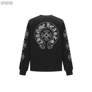 CHROME HEARTS 크롬하츠 포켓 홀스슈 크루넥 롱 슬리브 티셔츠