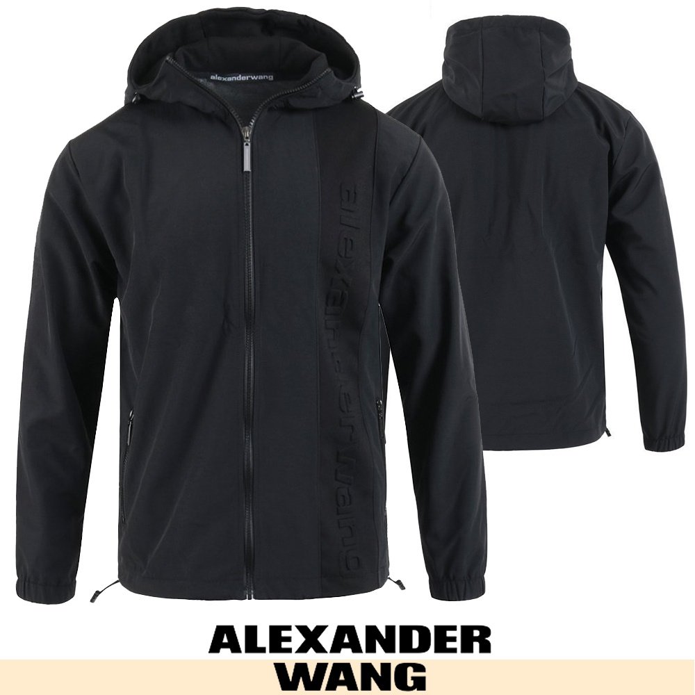 ALEXANDER WANG 알렉산더왕 엠보 로고 바람막이