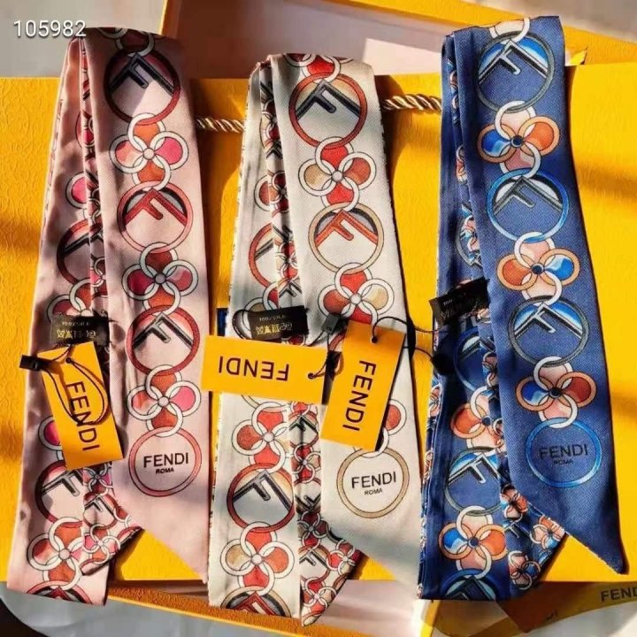 FENDI 펜디 실크 방도